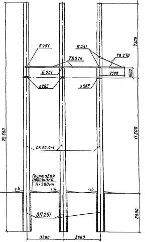 Анкерно-угловая опора УБ 35–110–13