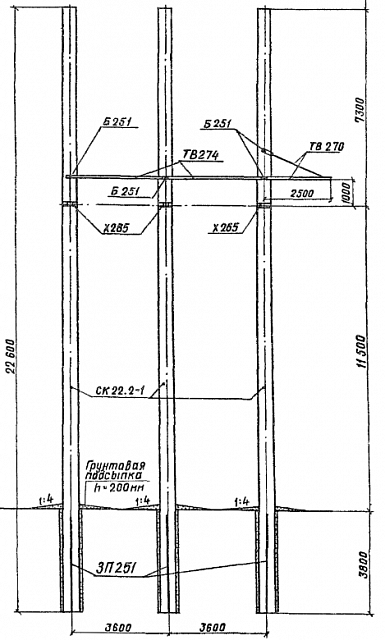 Анкерно-угловая опора УБ 35–110–13