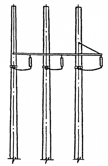 Анкерно-угловая опора УБ 35–110–13